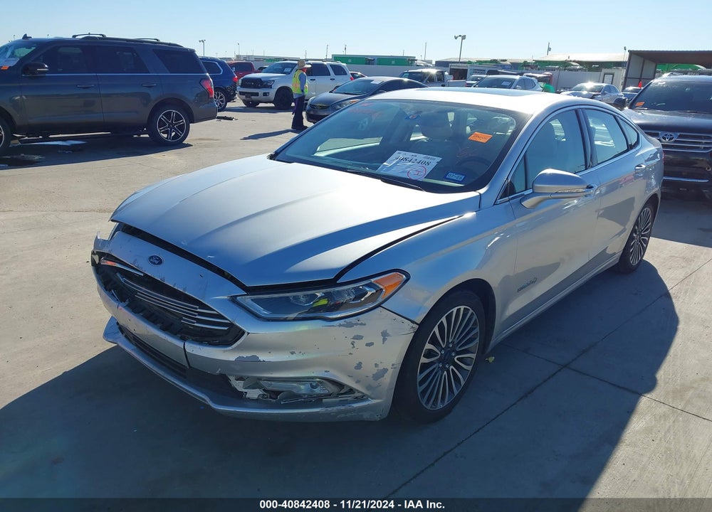 2017 FORD FUSION HYBRID TITANIUM VIN: 3FA6P0RU4HR375516