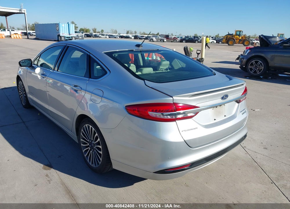 2017 FORD FUSION HYBRID TITANIUM VIN: 3FA6P0RU4HR375516