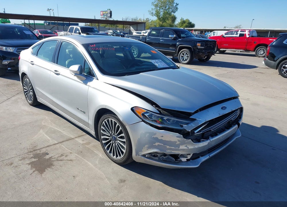 2017 FORD FUSION HYBRID TITANIUM VIN: 3FA6P0RU4HR375516