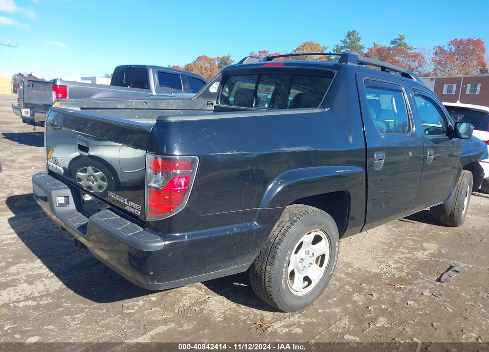 2012 HONDA RIDGELINE RT VIN: 5FPYK1F23CB003547