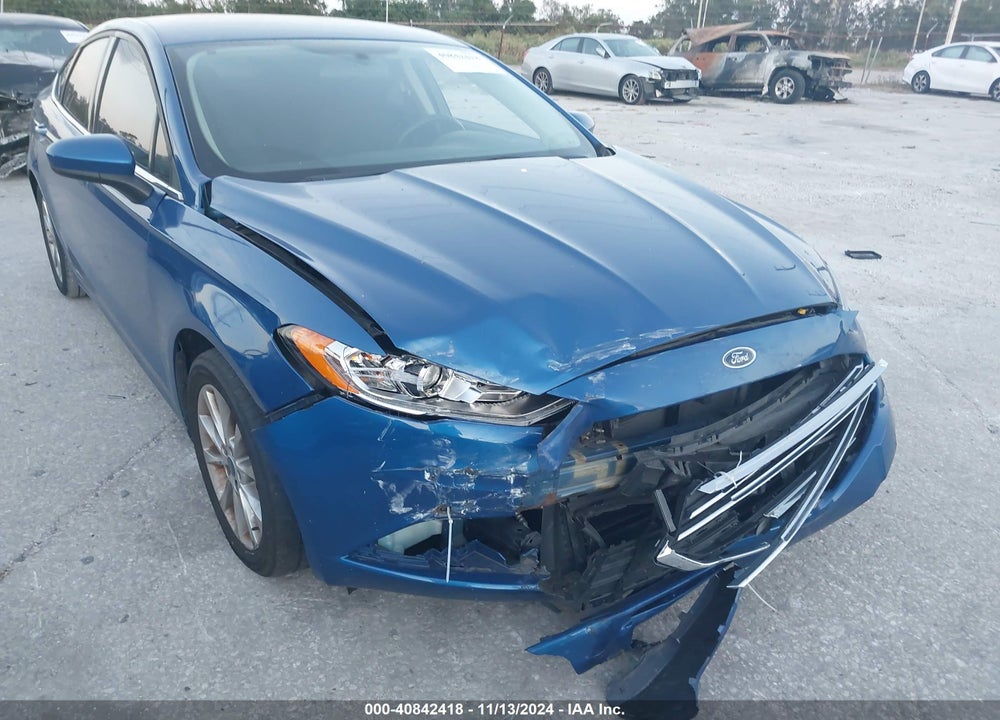 2017 FORD FUSION SE VIN: 3FA6P0H76HR194798