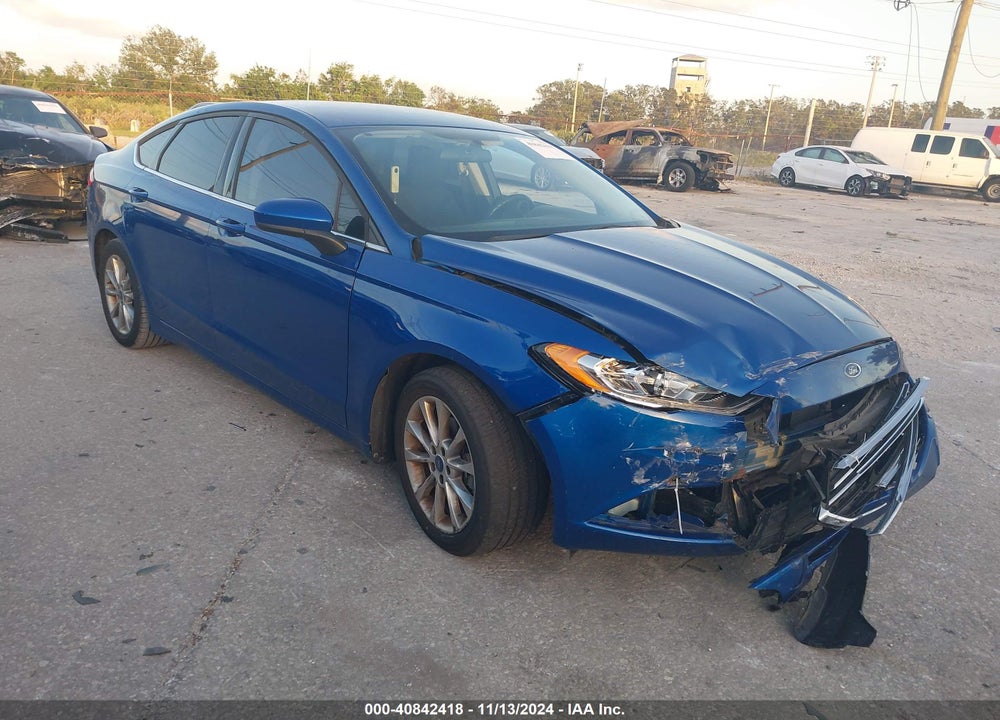 2017 FORD FUSION SE VIN: 3FA6P0H76HR194798