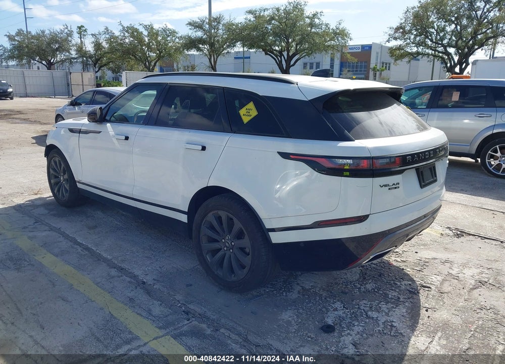 2018 LAND ROVER RANGE ROVER VELAR P380 SE R-DYNAMIC VIN: SALYL2RV3JA743812
