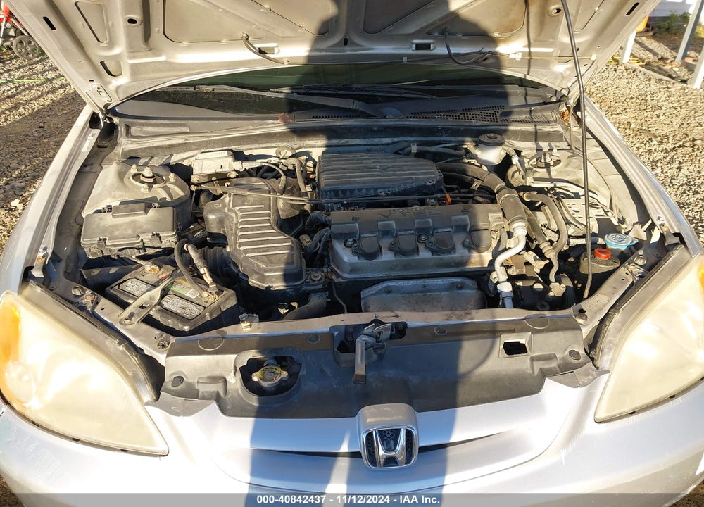 2001 HONDA CIVIC EX VIN: 1HGEM22931L083345