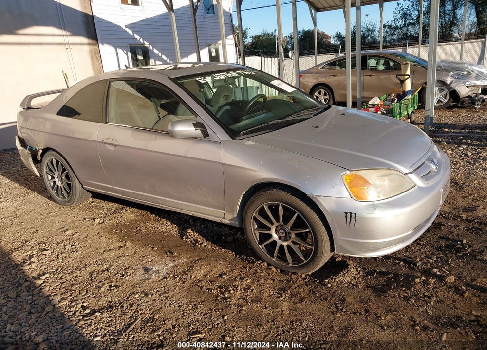 2001 HONDA CIVIC EX VIN: 1HGEM22931L083345