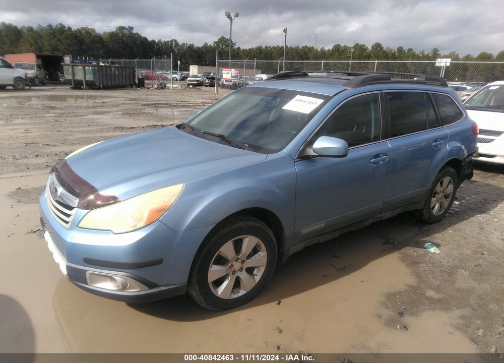 2010 SUBARU OUTBACK 2.5I LIMITED VIN: 4S4BRBKC3A3354348