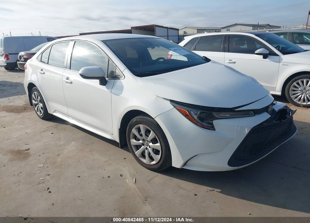 2020 TOYOTA COROLLA LE VIN: JTDEPRAEXLJ103330