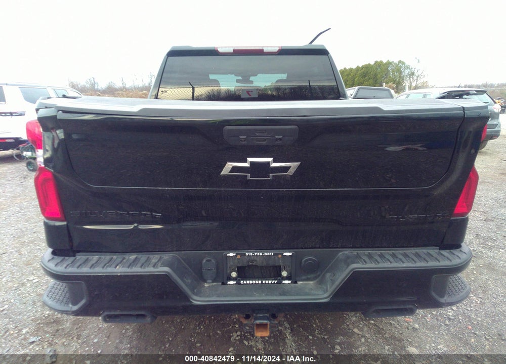 2021 CHEVROLET SILVERADO 1500 4WD SHORT BED CUSTOM TRAIL BOSS VIN: 3GCPYCEF9MG355093