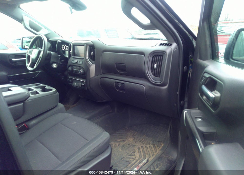 2021 CHEVROLET SILVERADO 1500 4WD SHORT BED CUSTOM TRAIL BOSS VIN: 3GCPYCEF9MG355093