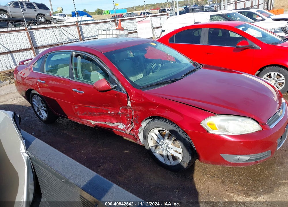 2008 CHEVROLET IMPALA LTZ VIN: 2G1WU583789281914