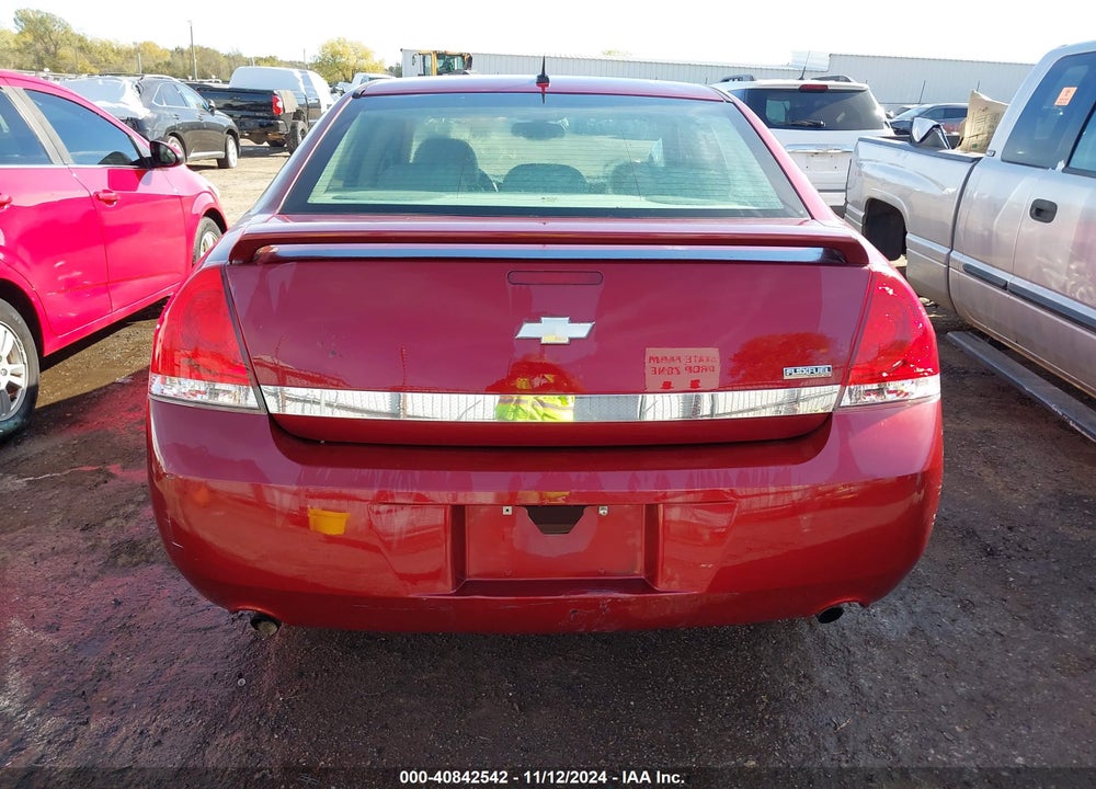 2008 CHEVROLET IMPALA LTZ VIN: 2G1WU583789281914