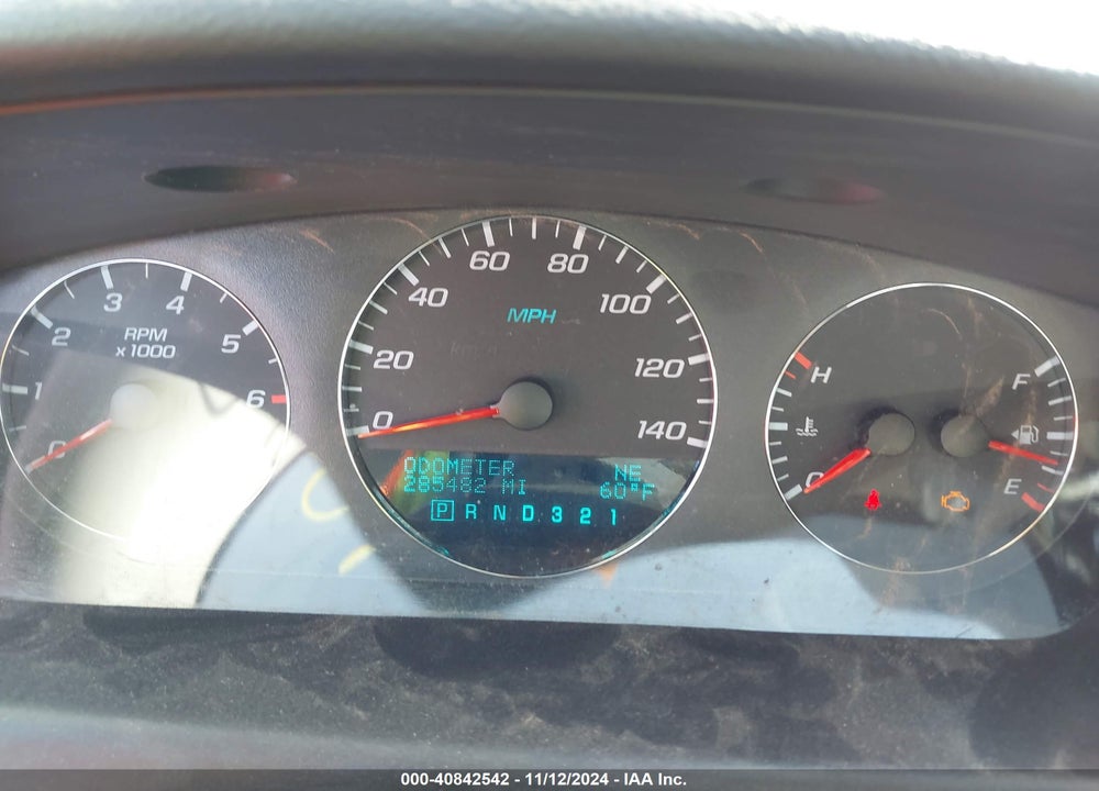 2008 CHEVROLET IMPALA LTZ VIN: 2G1WU583789281914