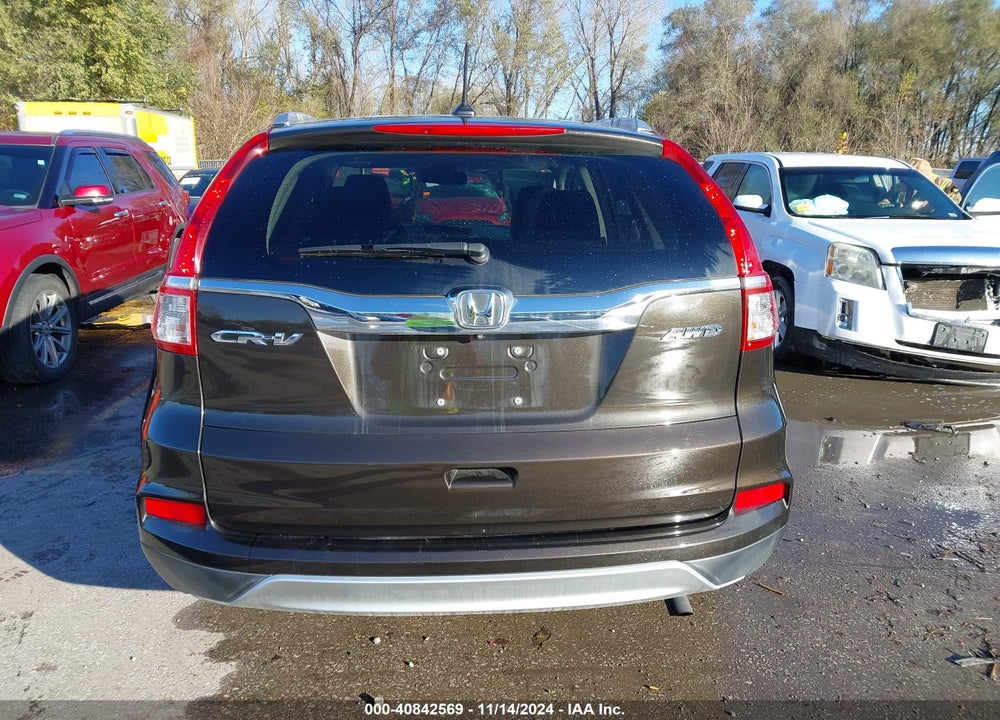 2016 HONDA CR-V EX-L VIN: 5J6RM4H79GL045641