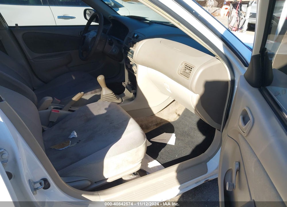 1998 TOYOTA COROLLA VIN: 2T1BR12EXWC092424