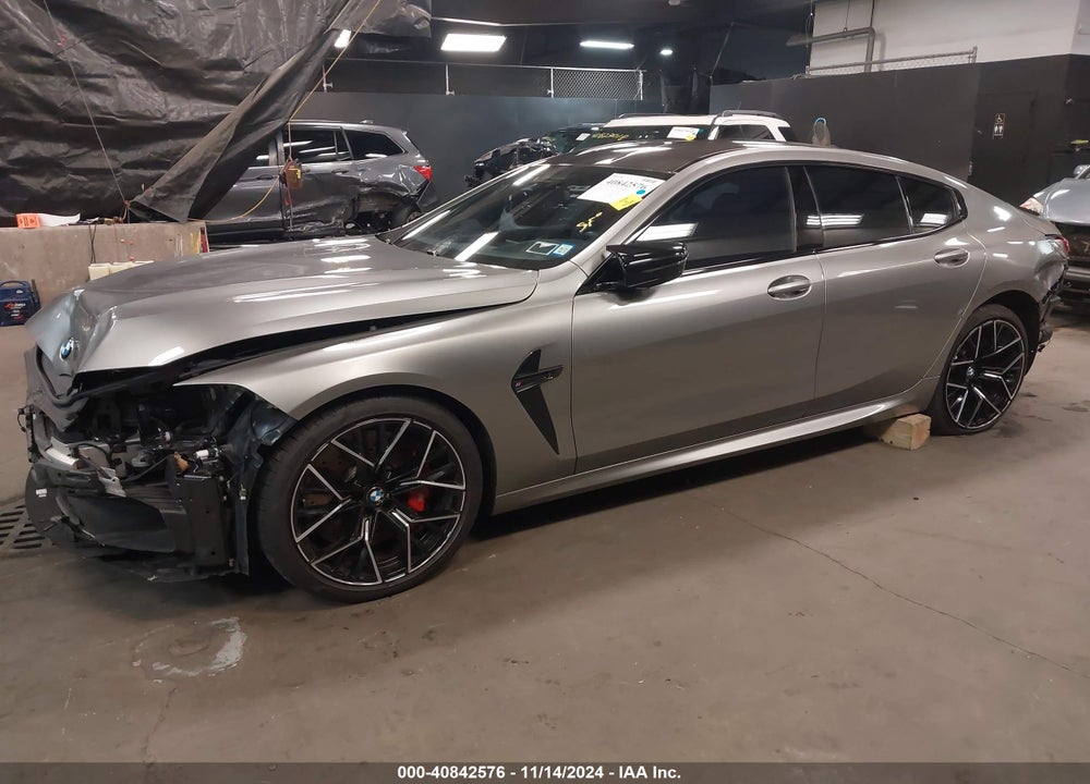 2022 BMW M8 GRAN COUPE COMPETITION VIN: WBSGV0C02NCJ62612