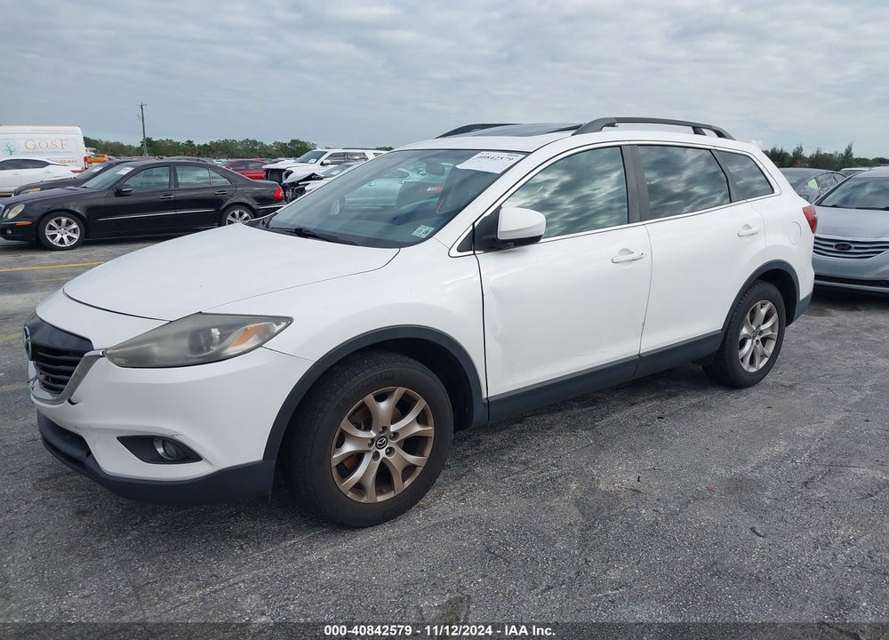 2014 MAZDA CX-9 TOURING VIN: JM3TB3CV8E0444418