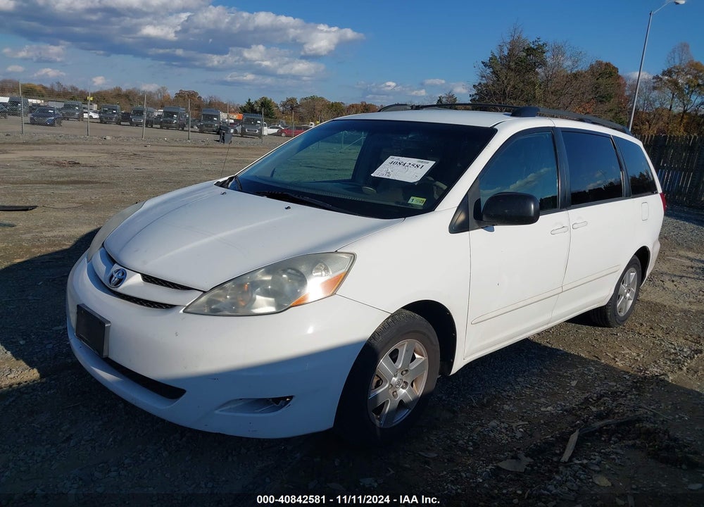2008 TOYOTA SIENNA LE VIN: 5TDZK23C38S195300
