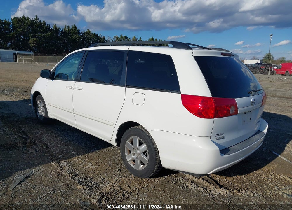 2008 TOYOTA SIENNA LE VIN: 5TDZK23C38S195300