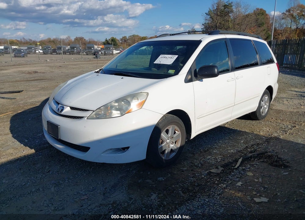 2008 TOYOTA SIENNA LE VIN: 5TDZK23C38S195300