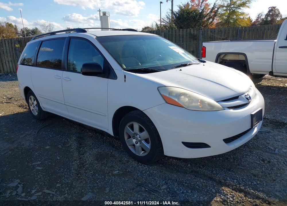 2008 TOYOTA SIENNA LE VIN: 5TDZK23C38S195300