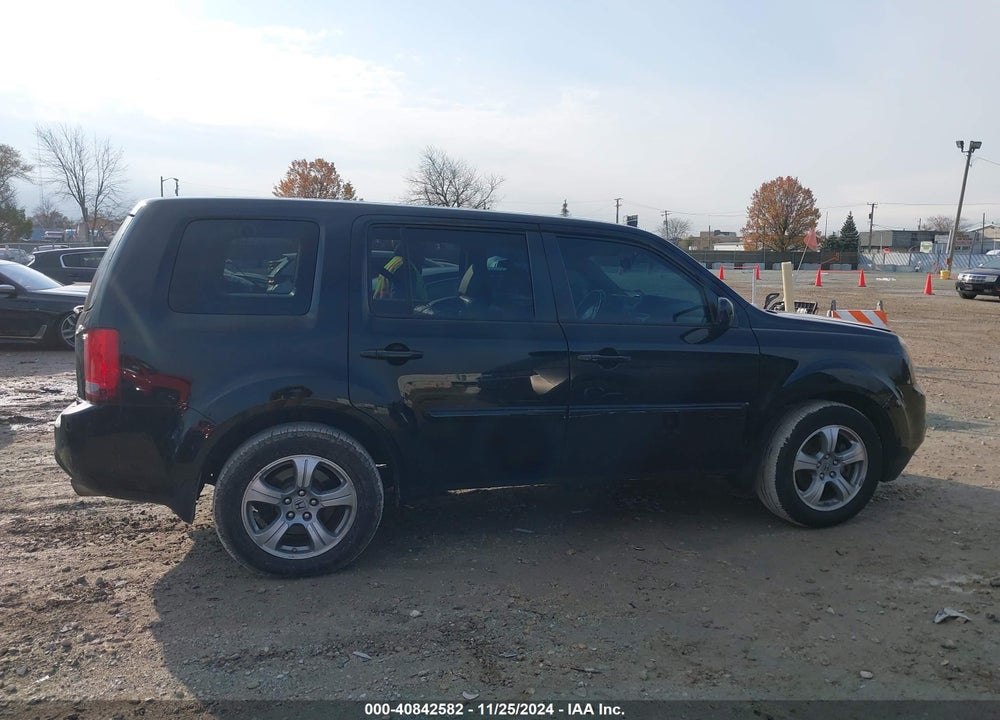 2013 HONDA PILOT EX-L VIN: 5FNYF4H5XDB075806