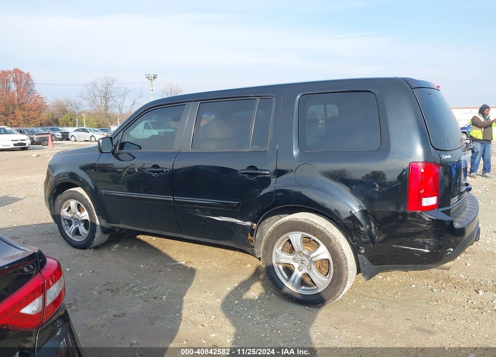 2013 HONDA PILOT EX-L VIN: 5FNYF4H5XDB075806