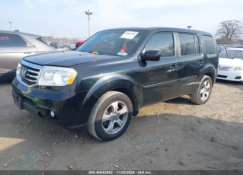 2013 HONDA PILOT EX-L VIN: 5FNYF4H5XDB075806