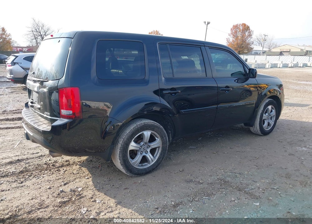 2013 HONDA PILOT EX-L VIN: 5FNYF4H5XDB075806