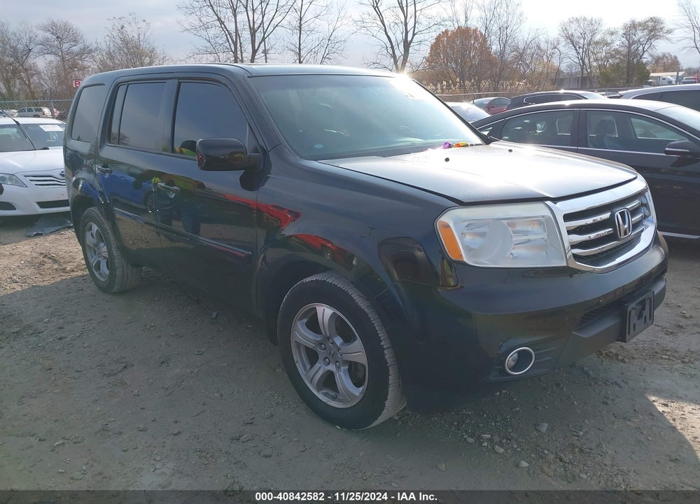 2013 HONDA PILOT EX-L VIN: 5FNYF4H5XDB075806
