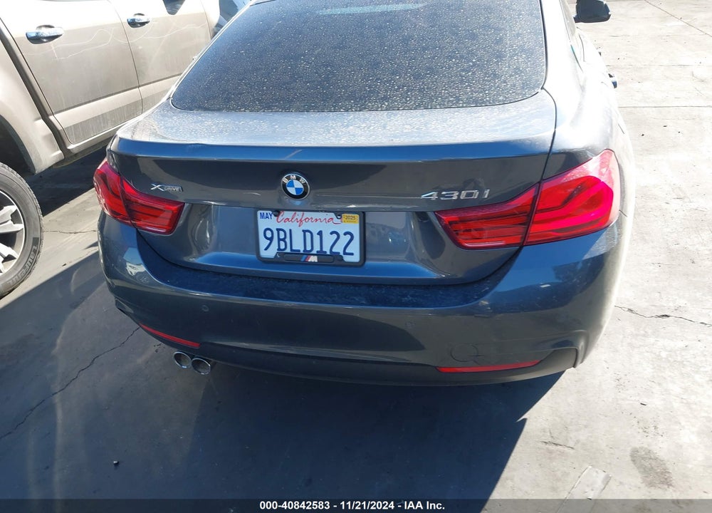 2018 BMW 430I GRAN COUPE XDRIVE VIN: WBA4J3C54JBG96150