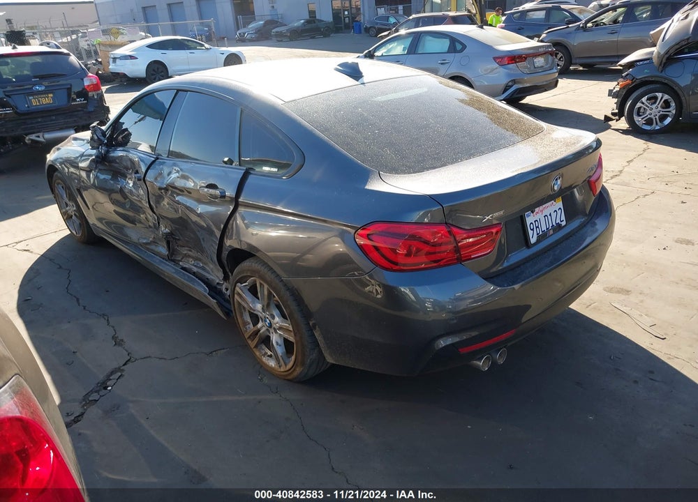 2018 BMW 430I GRAN COUPE XDRIVE VIN: WBA4J3C54JBG96150