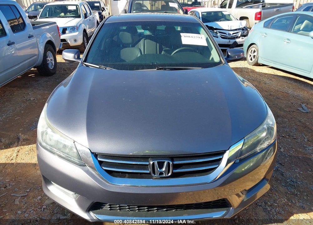 2013 HONDA ACCORD EX-L V-6 VIN: 1HGCR3F8XDA018721