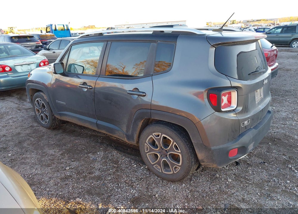 2016 JEEP RENEGADE LIMITED VIN: ZACCJADT1GPC64949