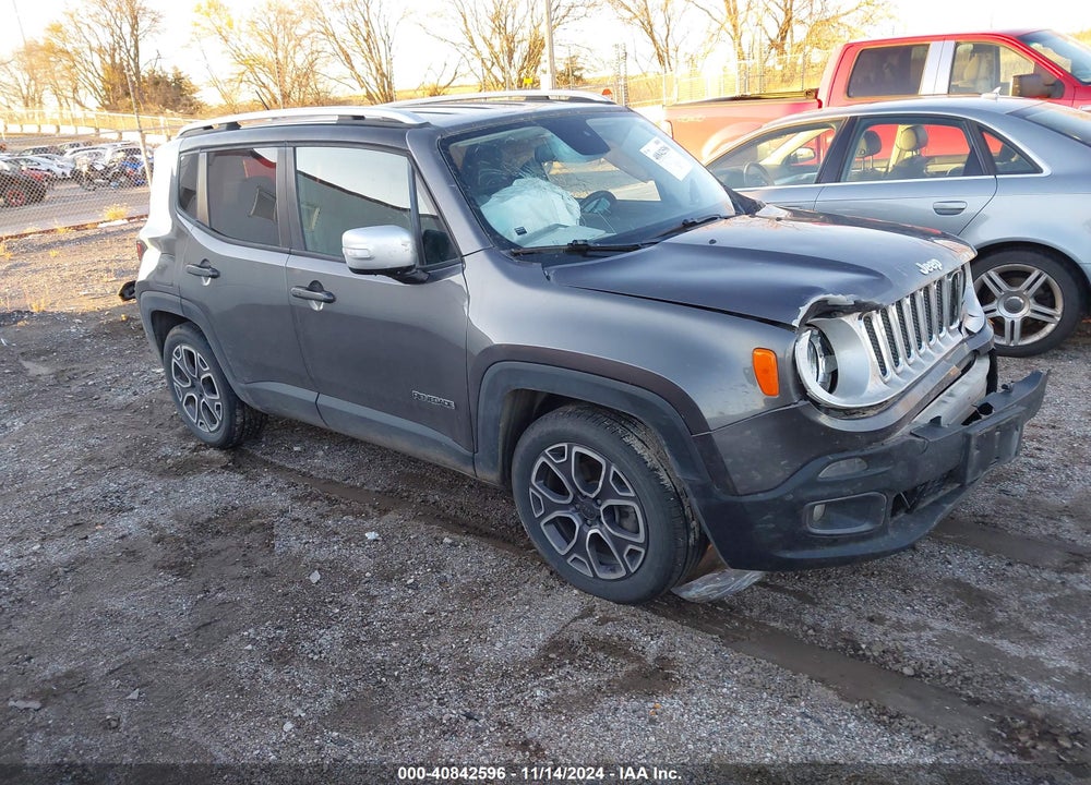 2016 JEEP RENEGADE LIMITED VIN: ZACCJADT1GPC64949