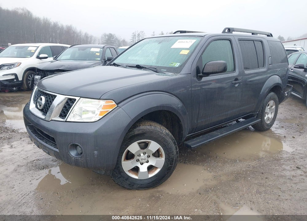 2012 NISSAN PATHFINDER S VIN: 5N1AR1NN8CC614040