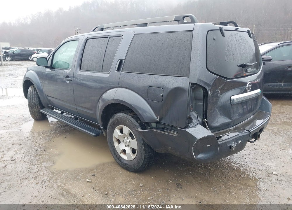 2012 NISSAN PATHFINDER S VIN: 5N1AR1NN8CC614040