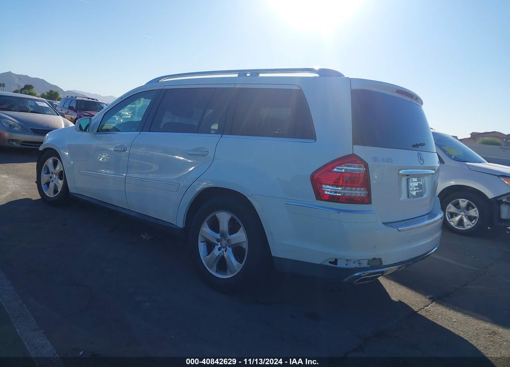 2012 MERCEDES-BENZ GL 450 4MATIC VIN: 4JGBF7BE0CA786708