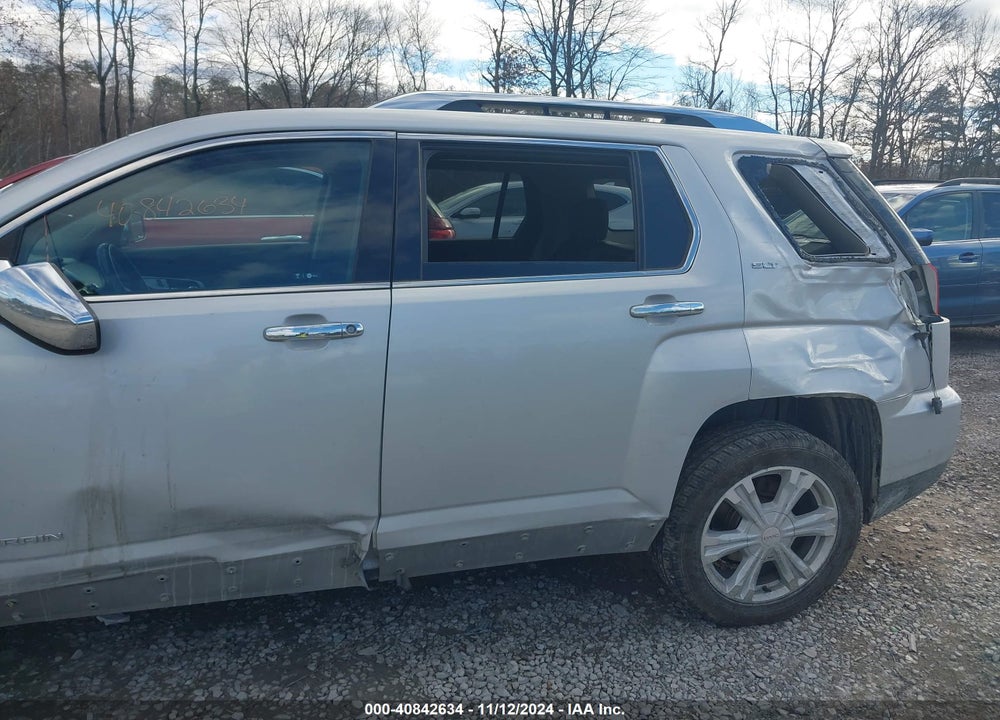 2016 GMC TERRAIN SLT VIN: 2GKFLUEK8G6320692