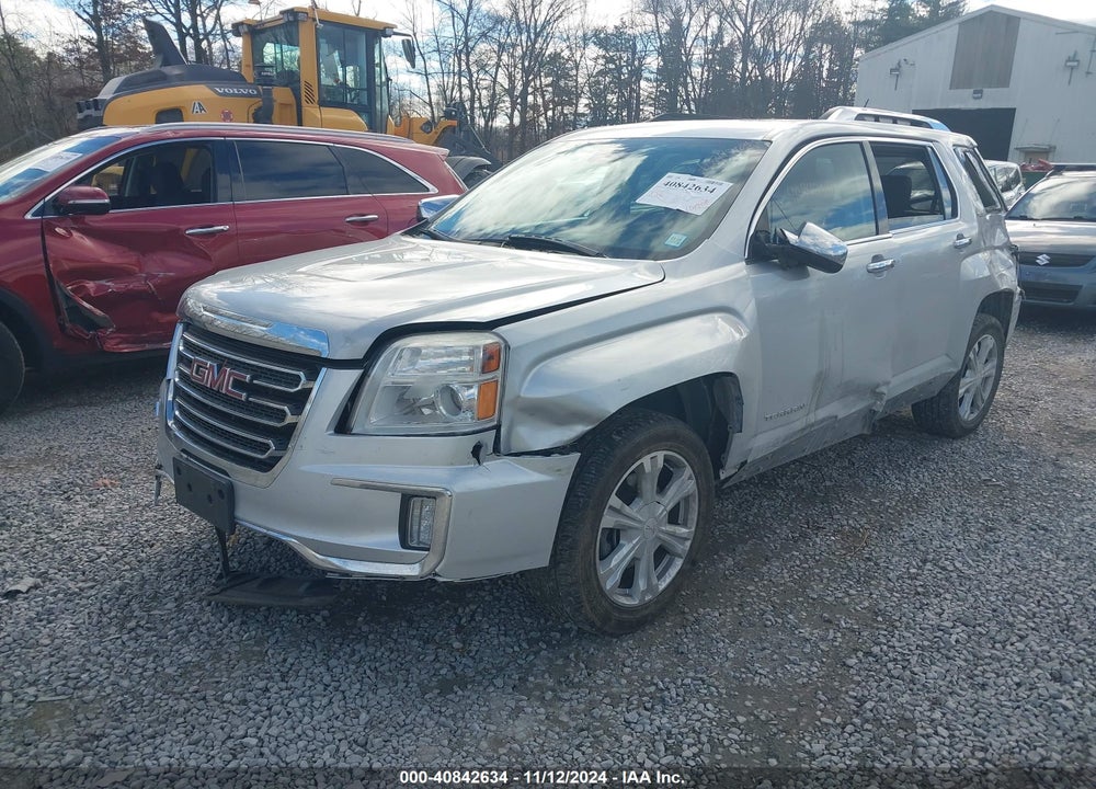 2016 GMC TERRAIN SLT VIN: 2GKFLUEK8G6320692