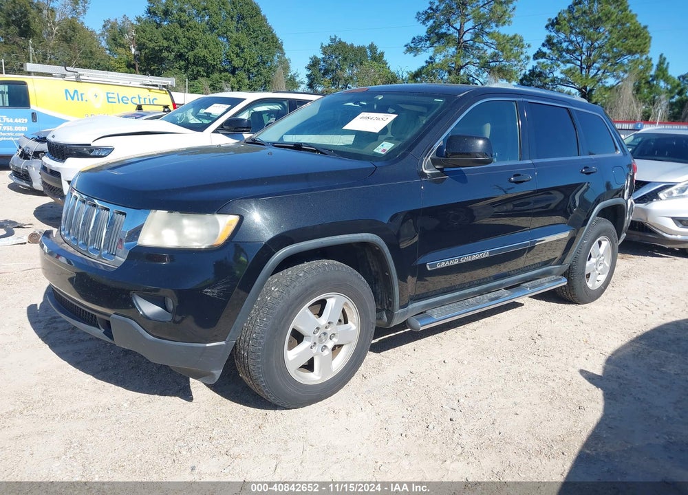 2012 JEEP GRAND CHEROKEE LAREDO VIN: 1C4RJEAG5CC299579