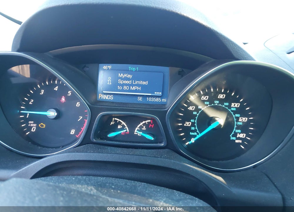 2014 FORD ESCAPE SE VIN: 1FMCU0GX5EUB48628