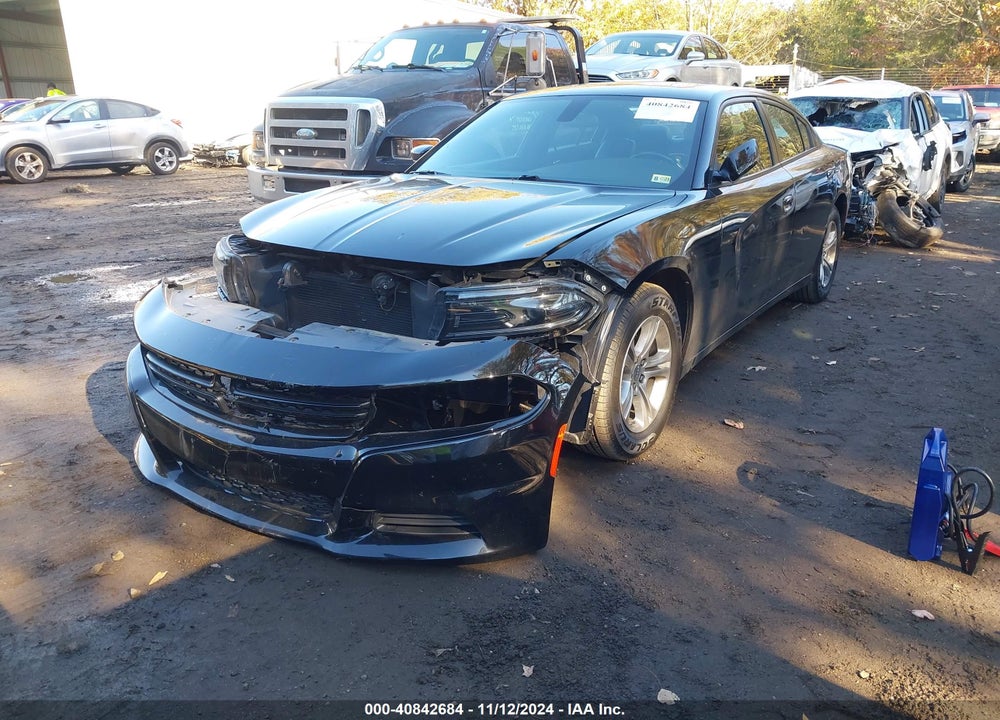 2022 DODGE CHARGER SXT RWD VIN: 2C3CDXBG2NH220364