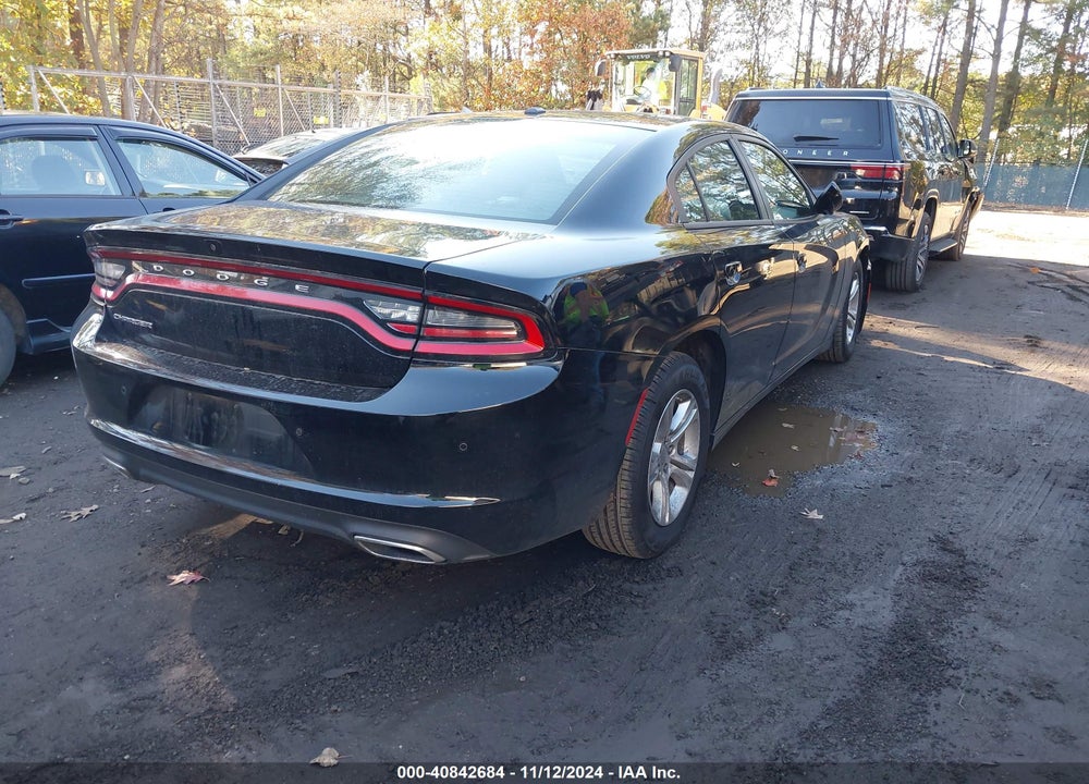 2022 DODGE CHARGER SXT RWD VIN: 2C3CDXBG2NH220364