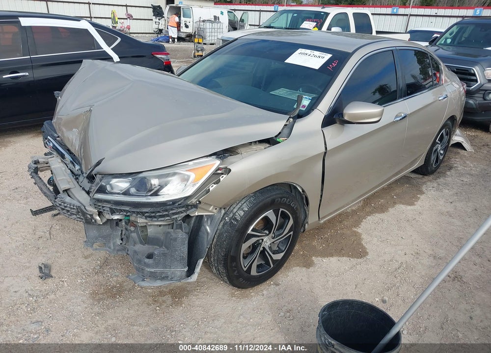 2017 HONDA ACCORD LX VIN: 1HGCR2F32HA195879