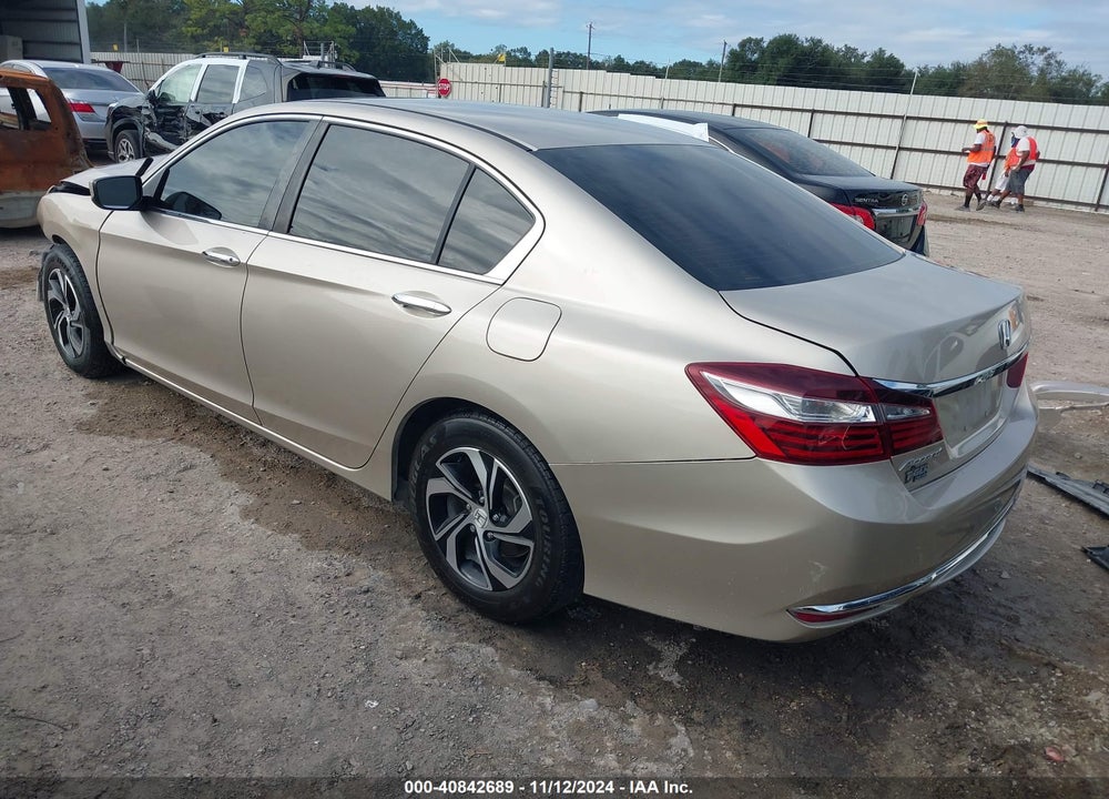 2017 HONDA ACCORD LX VIN: 1HGCR2F32HA195879