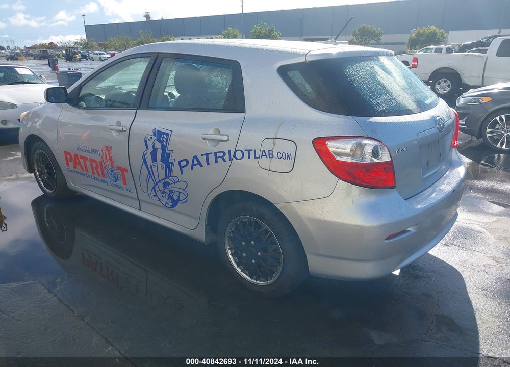 2009 TOYOTA MATRIX VIN: 2T1KU40E39C129515