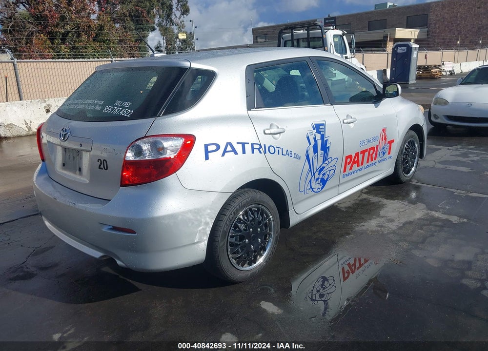 2009 TOYOTA MATRIX VIN: 2T1KU40E39C129515
