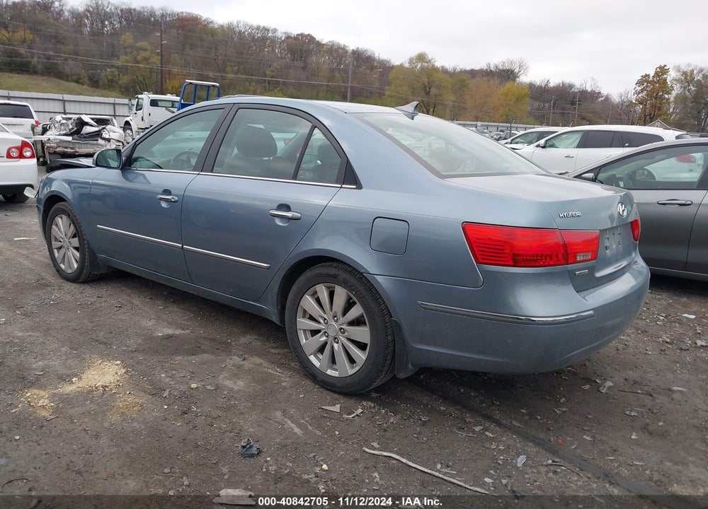 2009 HYUNDAI SONATA LIMITED VIN: 5NPEU46C99H543432
