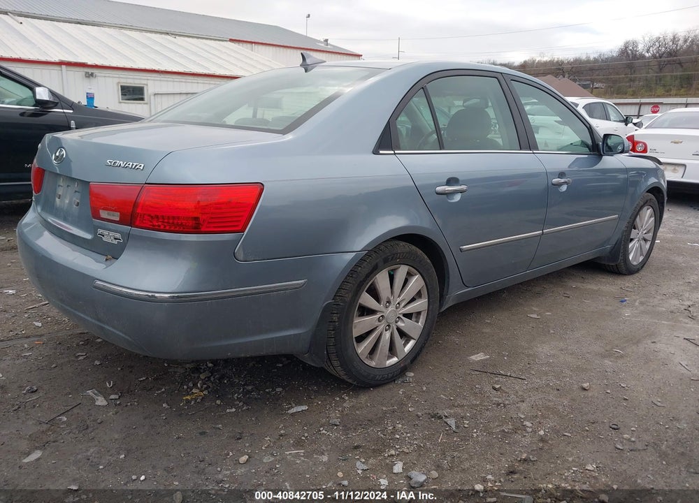 2009 HYUNDAI SONATA LIMITED VIN: 5NPEU46C99H543432