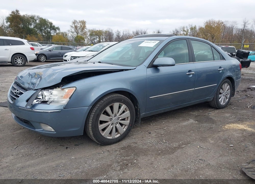 2009 HYUNDAI SONATA LIMITED VIN: 5NPEU46C99H543432